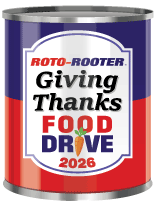 Roto-Rooter Giving Thanks Food Drive