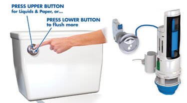 dual flush converter